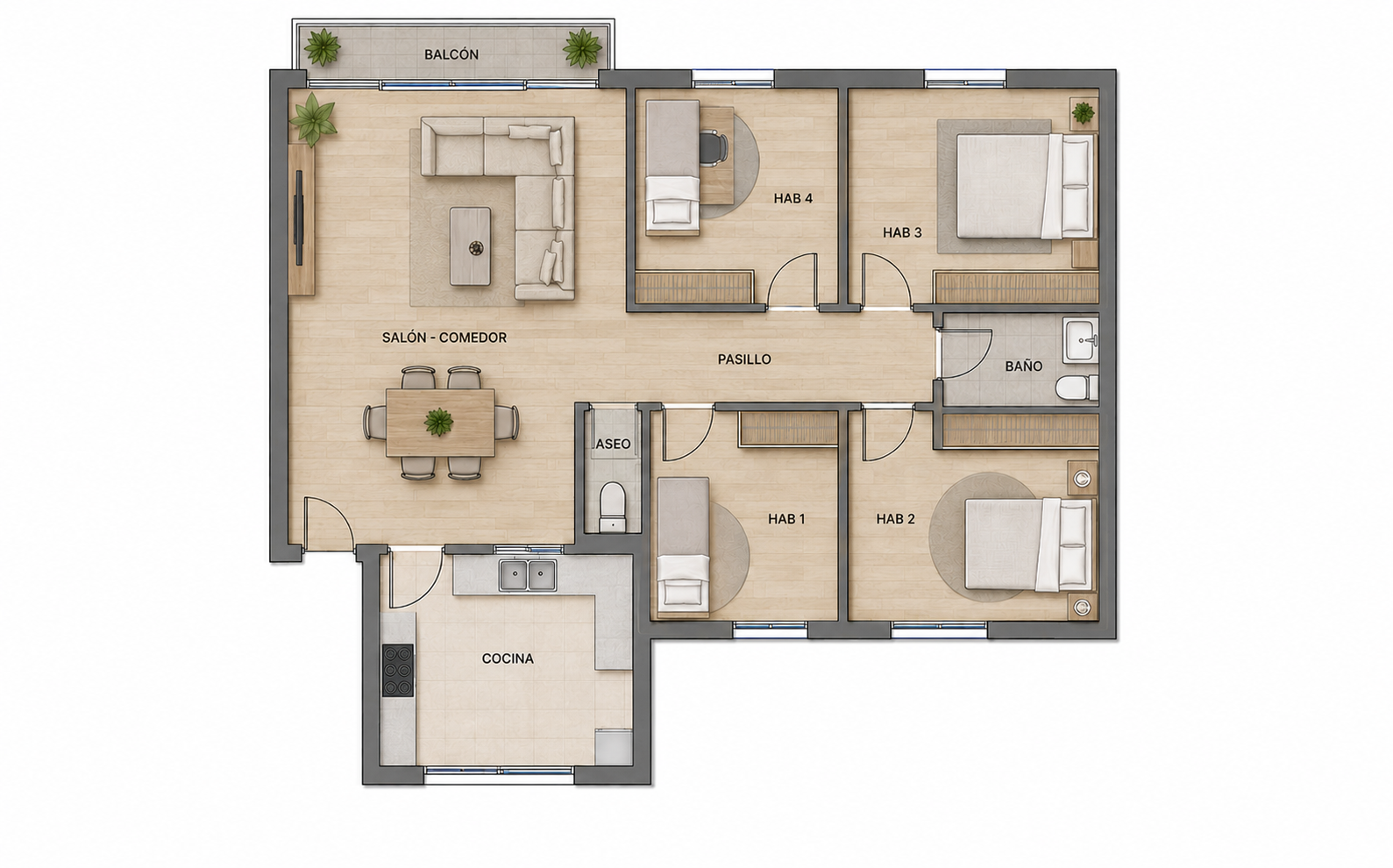 pisos en figueres · calle-dr-ferran-17600 133000€