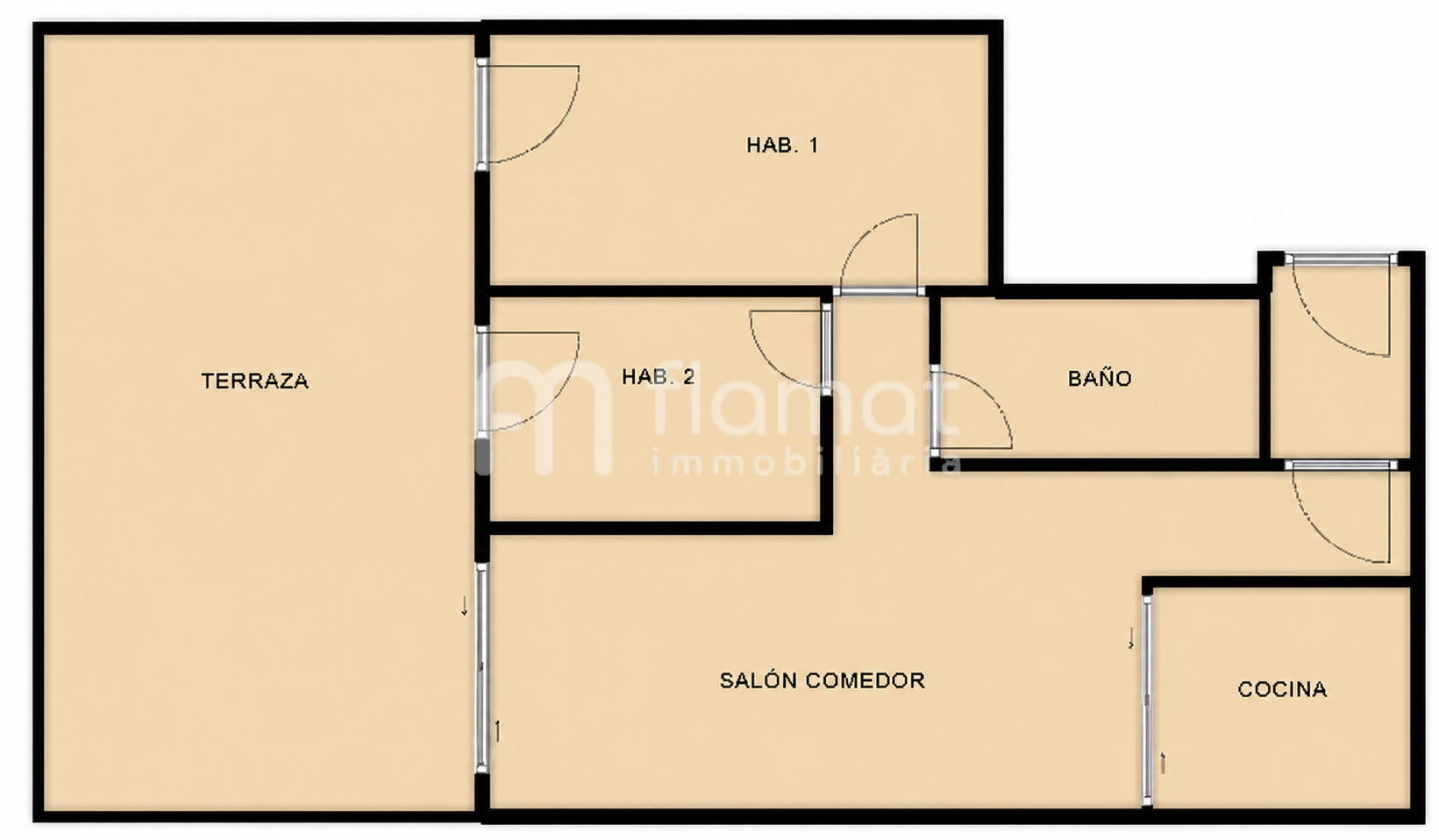 pisos en sabadell · carrer-de-salvat-papasseit-08204 245000€