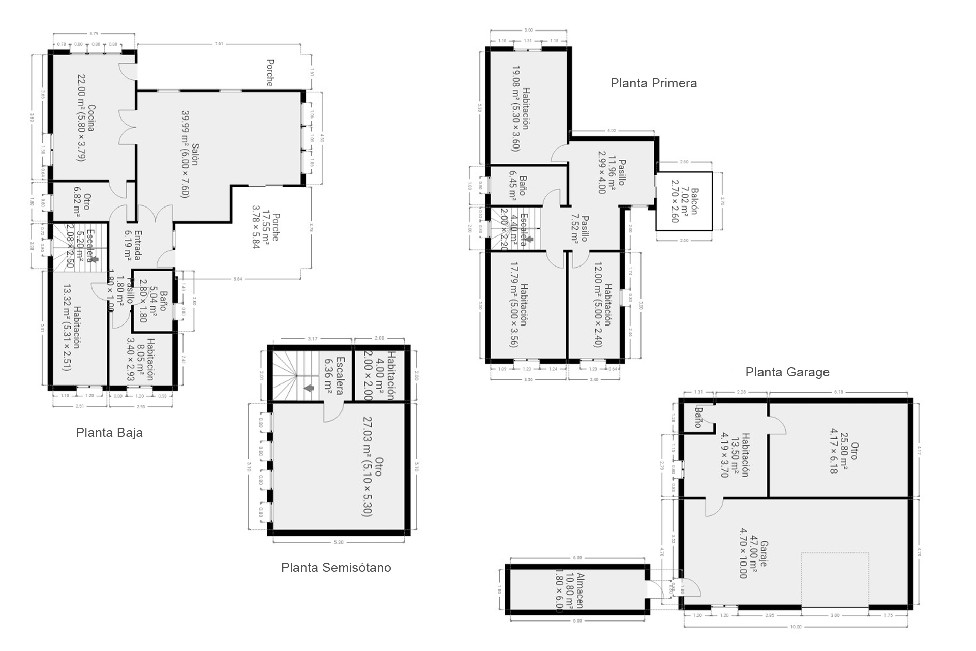 villas en montcada-i-reixac · carrer-quixot-08110 799000€
