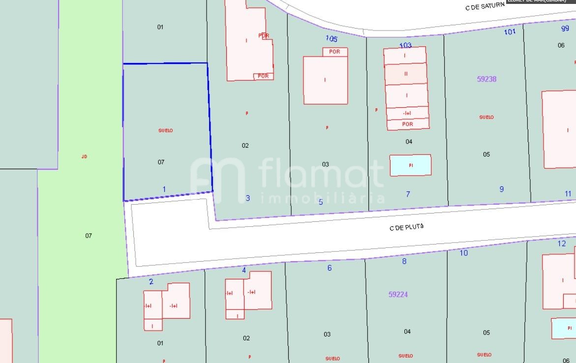 terrenos en lloret-de-mar · 17310-lloret-de-mar 39900€